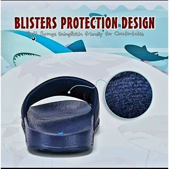 NWT LITTLEKIKI KIDS UNISEX RUBBER SANDALS - Picture 6 of 6